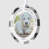 Buffalo Play First Kerstfotoornament Ornament (voorkant)