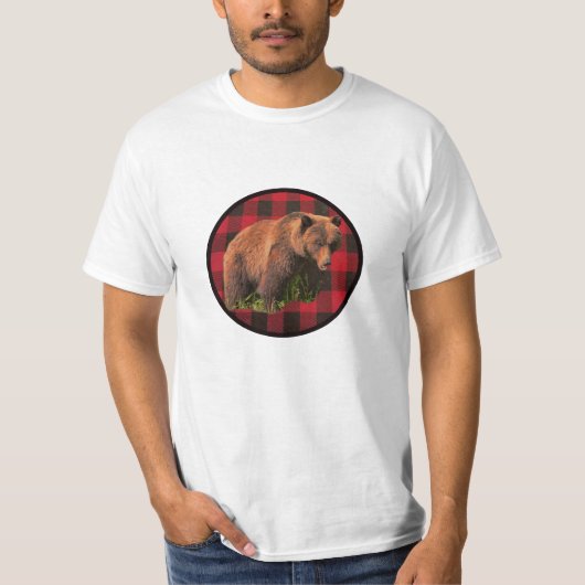 Buffalo Play Grizzly Beer T-Shirt (Voorkant)