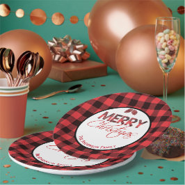 Buffalo Play | Kerst-feestfeest Papieren Bordje