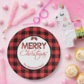 Buffalo Play | Kerst-feestfeest Papieren Bordje (Feest)