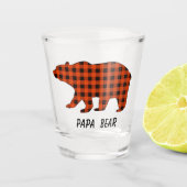 Buffalo Play Papa Beer Shot Glas (Voorkant)
