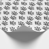 Buffalo Play Paw Print Cadeaupapier (Hoek)