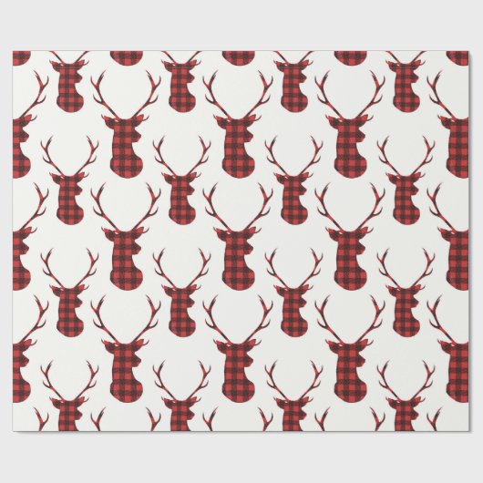 Buffalo Play Reindeer Cadeaupapier (Vlak)
