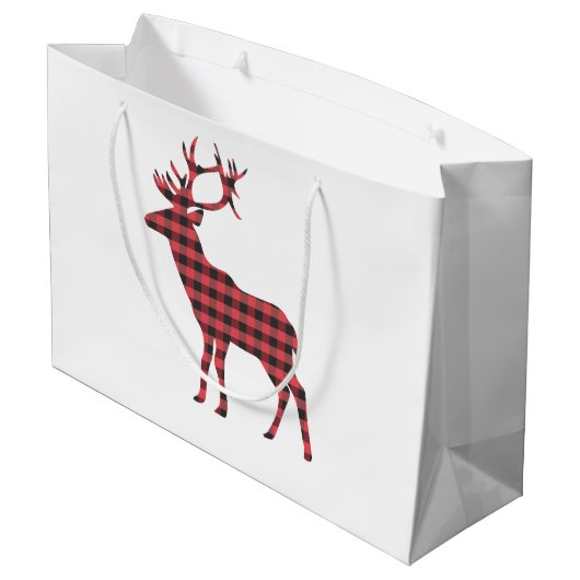 Buffalo Play Reindeer Groot Cadeauzakje (Achterkant Gekanteld)