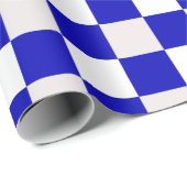 Buffalo Play | ZPHI Royal & White Sorority Cadeaupapier (Rol Hoek)