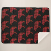 Buffalo Plays Beer Sherpa Deken (Voorkant (horizontaal))