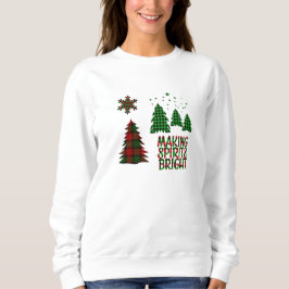 Buffalo Plays Making Spirits Bright Sweatshirt