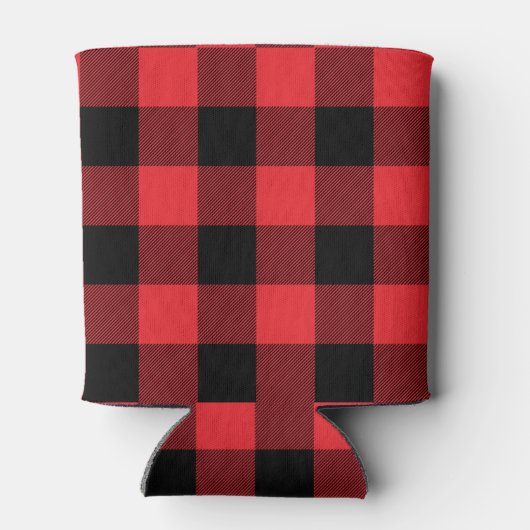 Buffalo Plays Red Black Blikjeskoeler (Achterkant)