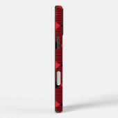 Buffalo Plays Red Black Case-Mate iPhone Case (Achterkant / Rechts)
