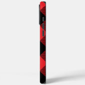 Buffalo Plays Red Black Case-Mate iPhone Case (Achterkant / Links)