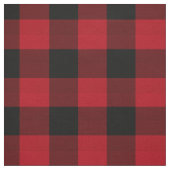 Buffalo Plays Red en Black ID603 Stof (Swatch)