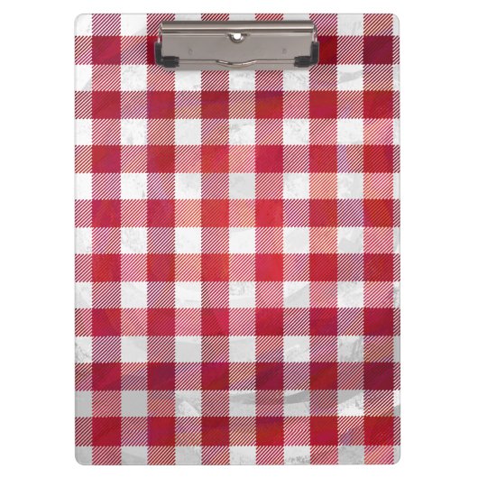 Buffalo Plays Red en White Klembord (Voorkant)