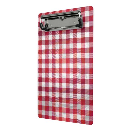 Buffalo Plays Red en White Mini Klembord (Angled2)