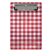 Buffalo Plays Red en White Mini Klembord (Voorkant)