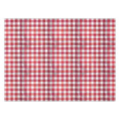 Buffalo Plays Red en White Tafelkleed (Voorkant (Horizontaal))