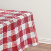 Buffalo Plays Red en White Tafelkleed (Voorbeeld)