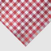 Buffalo Plays Red en White Tissuepapier (Detail)