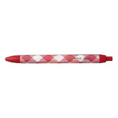 Buffalo Plays Red en White Zwarte Inkt Pen (Voorkant)