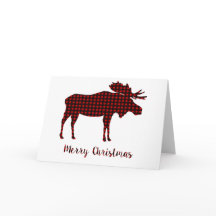 Buffalo Plays Reindeer Merry Kersttypografie