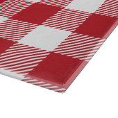 Buffalo Plays - Rood en Wit Snijplank (Hoek)