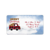 Buffalo Plays  Truck Etiket (Voorkant)