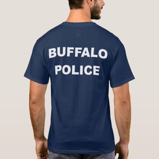 Buffalo Politie. T-shirt (Achterkant)