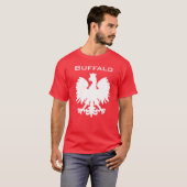 Buffalo Poolse Pride T-shirt (Voorkant volledig)