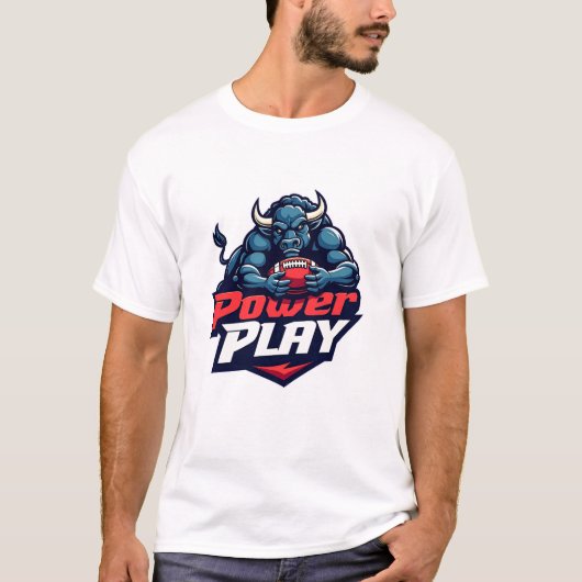 Buffalo - Powerplay basketbal T-shirt (Voorkant)