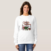 Buffalo Pset Beary Kerstshirt Trui (Voorkant volledig)