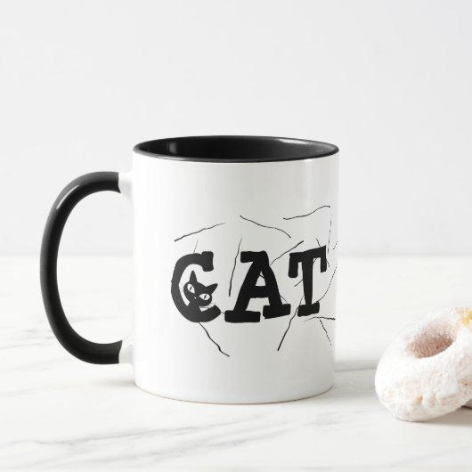 Buffalo Pset CAT MOM Pawprint and Hair Mok (Met donut)