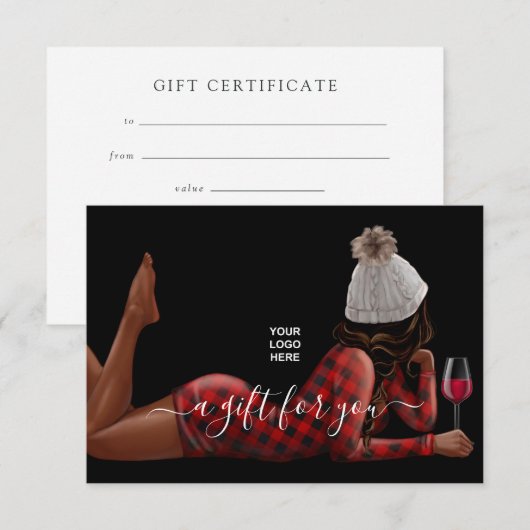 Buffalo Pset Corporate Kerstwijn (Voorkant / Achterkant)