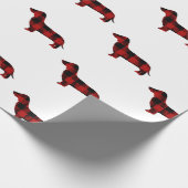 Buffalo Pset Dachshund Cadeaupapier (Hoek)