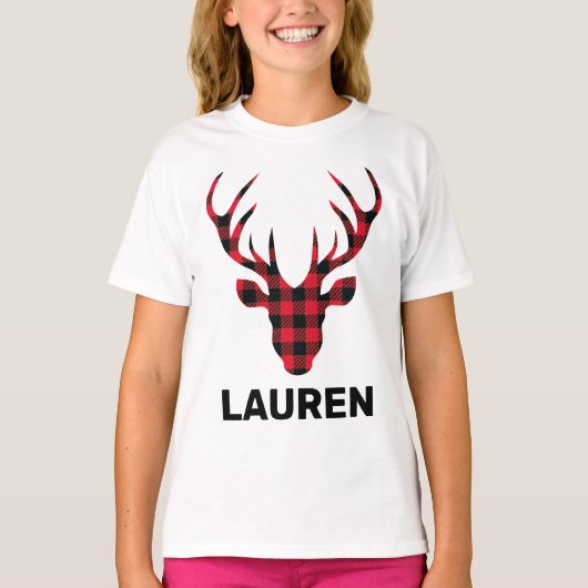 Buffalo Pset Deer T-shirt (Voorkant)