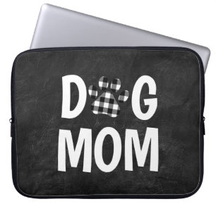 Buffalo Pset DOG MOM Pawprint Laptop Sleeve