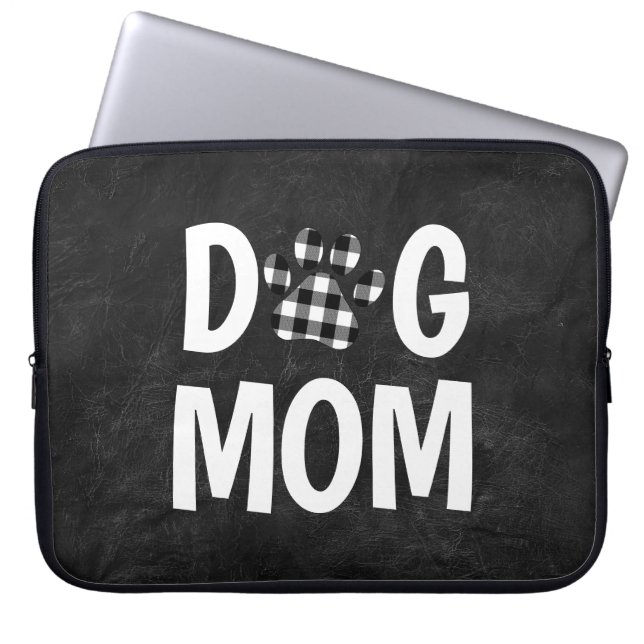 Buffalo Pset DOG MOM Pawprint Laptop Sleeve (Voorkant)