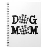 Buffalo Pset DOG MOM Pawprints Notitieboek (Voorkant)