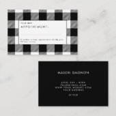 Buffalo Pset Elegant Appointment Card Visitekaartje (Voorkant / Achterkant)