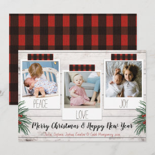 Buffalo Pset Farmhouse 3 Fotovakantiekaart Feestdagenkaart