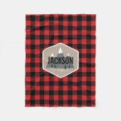 Buffalo Pset Fleece Blanket (Voorkant)