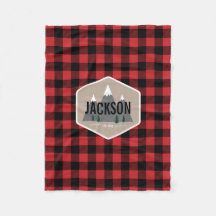 Buffalo Pset Fleece Blanket