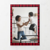 Buffalo Pset Funny All is niet kalm Drieluik Wenskaart (Cover)