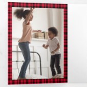 Buffalo Pset Funny All is niet kalm Drieluik Wenskaart (Binnenzijde eerst)