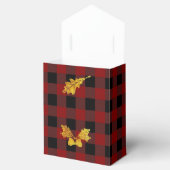 Buffalo Pset Gold Foil met kerstmis Deer Bedankdoosjes (Geopend)