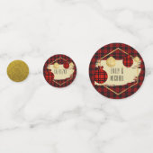 Buffalo Pset Gold - speciaal kerstfeest Confetti (Achterkanten)