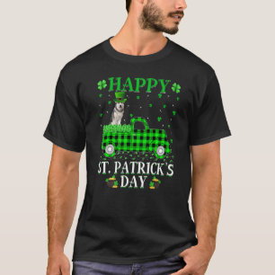 Buffalo Pset Green Truck Alaskan Malamute St. Pat T-shirt