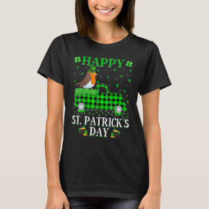 Buffalo Pset Green Truck American Robin St Patri T-shirt