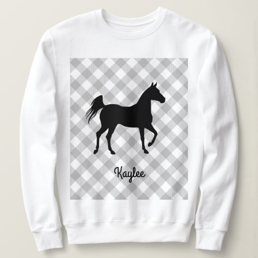 Buffalo Pset Horse Lover (niet zo lomp) Trui (Design voorkant)