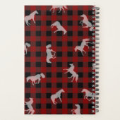 Buffalo Pset Horse Pattern Foto Planner (Achterkant)