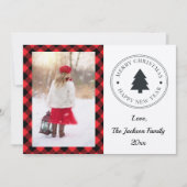 Buffalo Pset Kerstmis Feestdagenkaart (Voorkant)