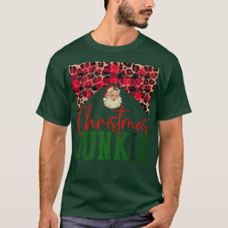 Buffalo Pset Kerstmis Junkie Santa Claus T-shirt